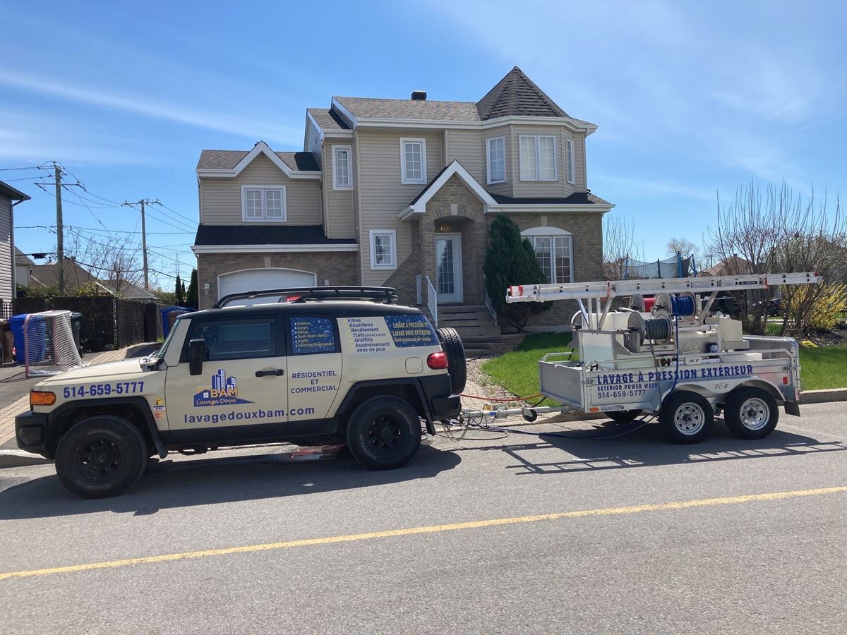 Siding window gutter cleaning terrebonne qc